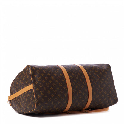Louis Vuitton Monogram Keepall Bandouliere 55 4 of 10