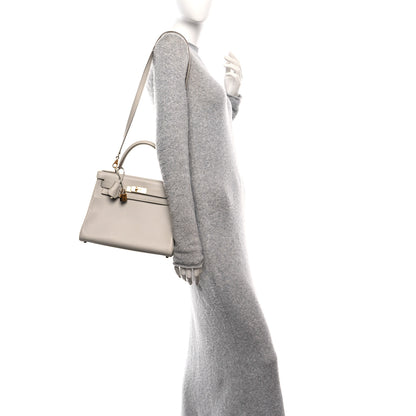 Hermes Evercolor Kelly Retourne 28 Beton 2 of 13