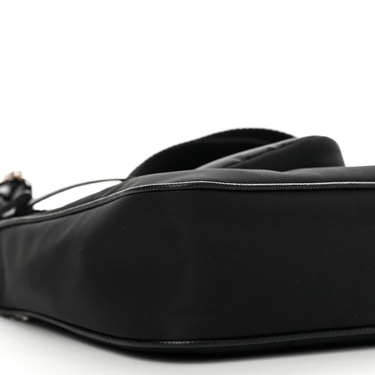 Prada Nylon Re-Edition 2005 Shoulder Bag Black 10 of 13