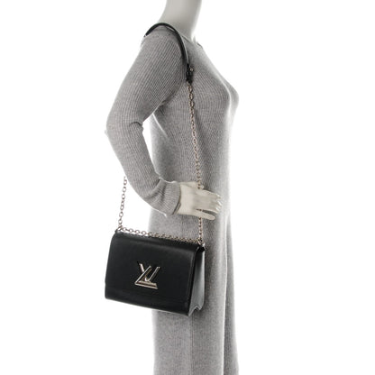 Louis Vuitton Epi Twist Shoulder Bag MM Black 2 of 8