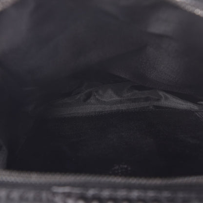 MCM Duke Tantris Embossed Medium Backpack Black 6 of 9