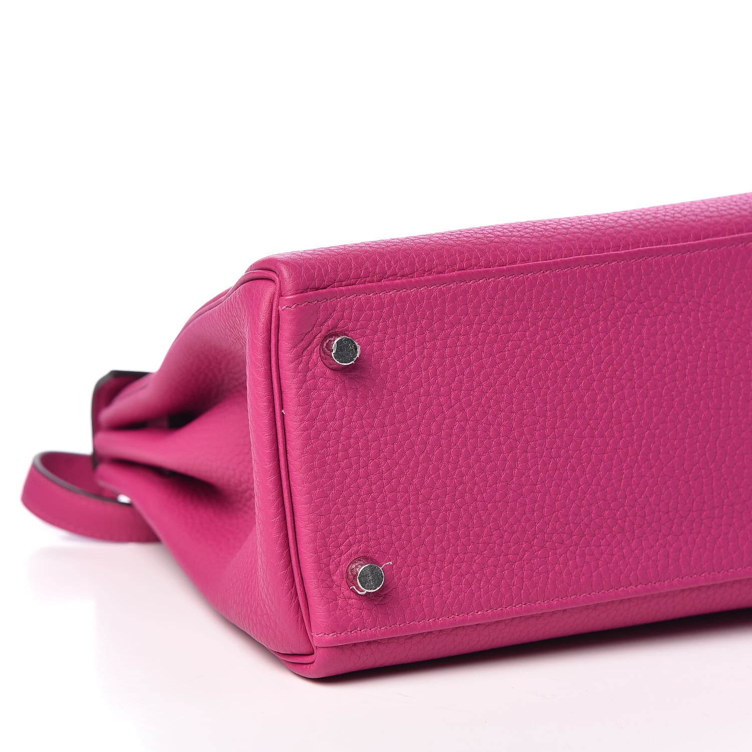 Hermes Togo Kelly Retourne 28 Rose Pourpre 6 of 12