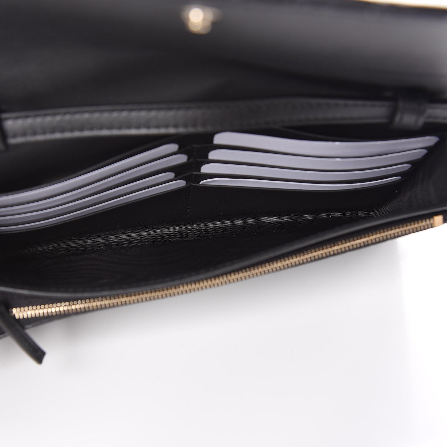 Microguccissima Crossbody Wallet Black