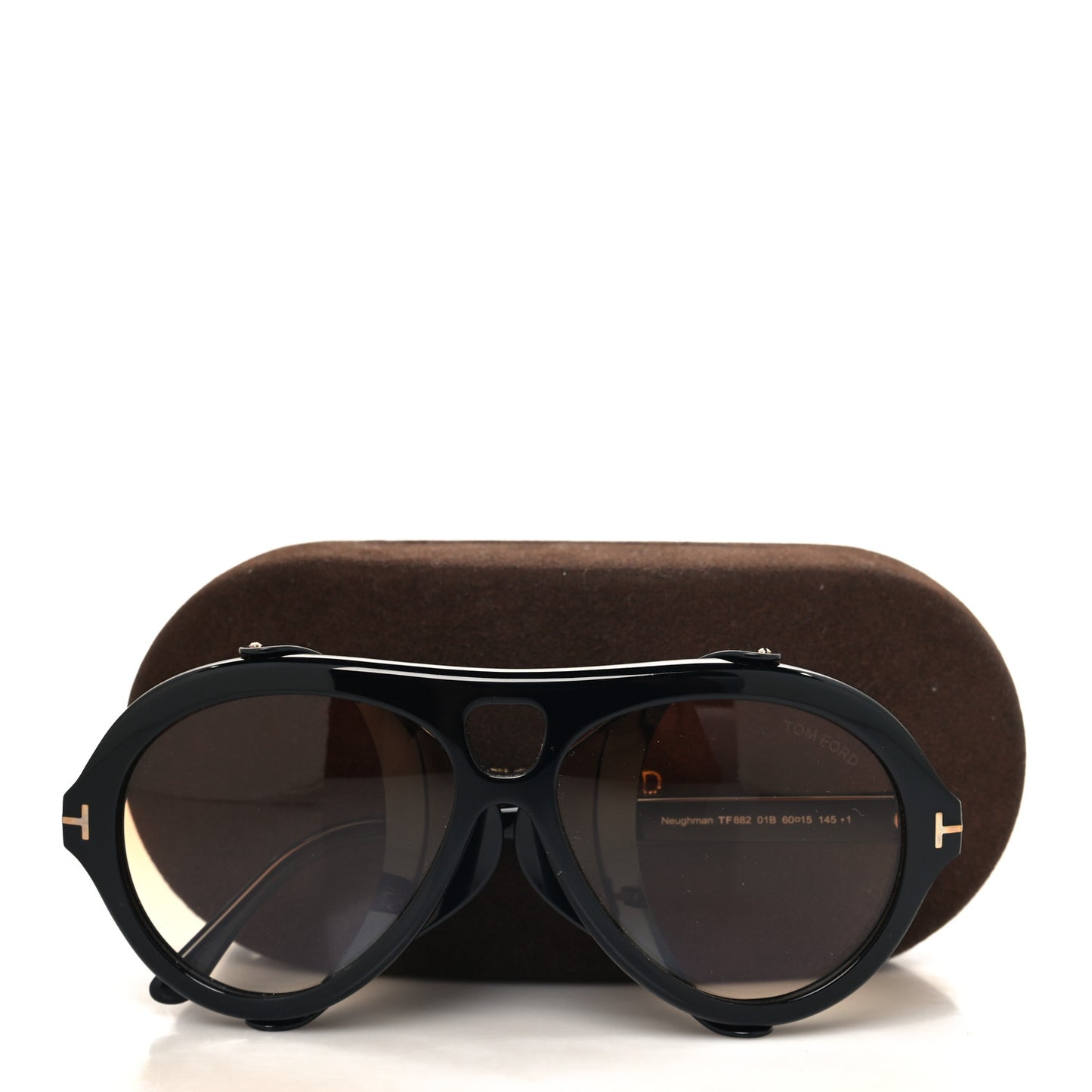 Acetate Neughman Sunglasses TF882 Black