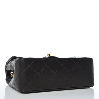 Chanel Lambskin Quilted Mini Square Flap Black 4 of 11