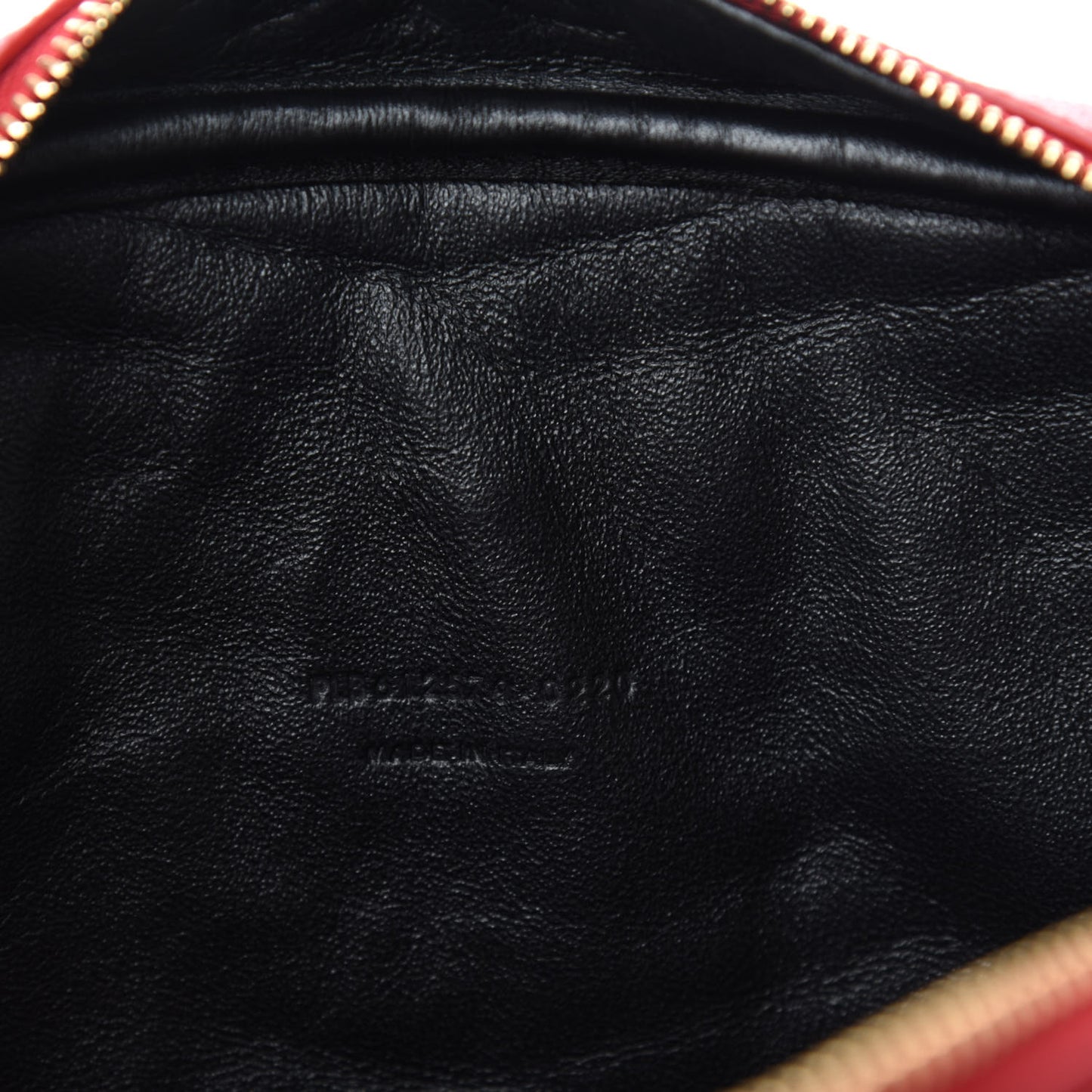 Grain De Poudre Matelasse Monogram Mini Lou Camera Bag Eros Red