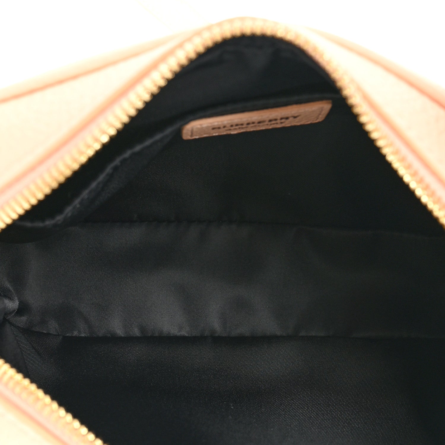 Burberry Grained Calfskin Small Camera Bag Peach Pink 5 of 14