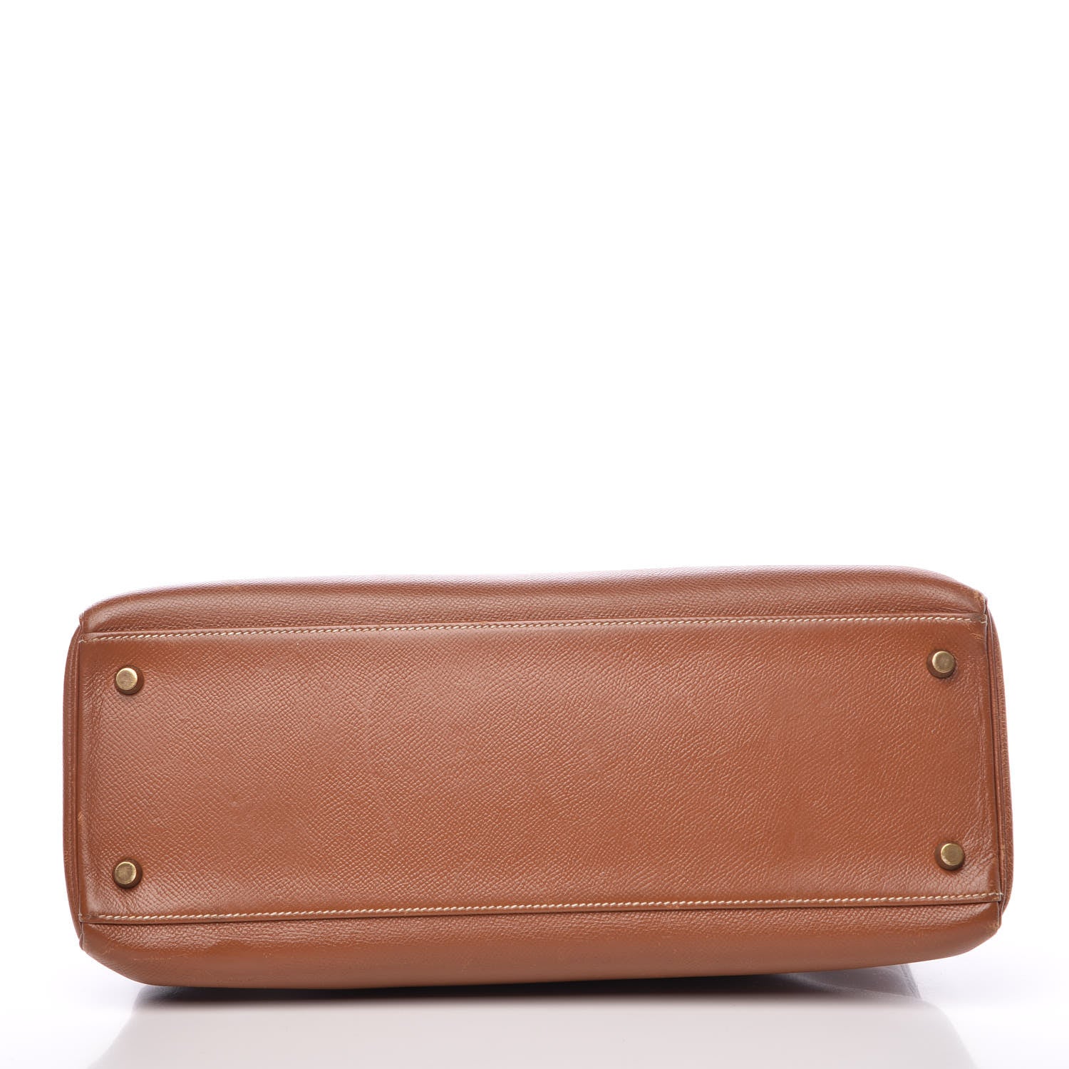 Hermes Courchevel Kelly Retourne 35 Gold 6 of 40