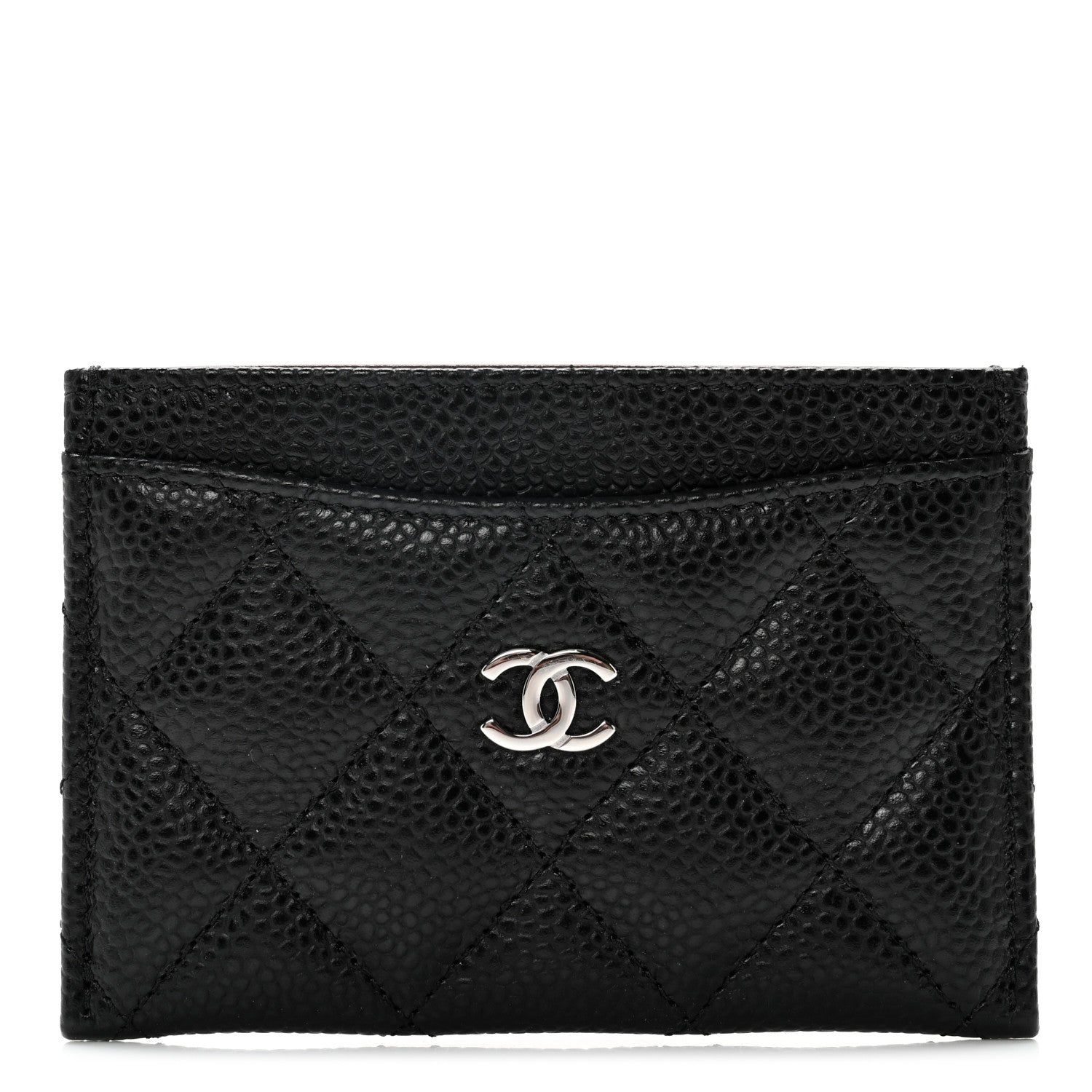 Chanel Caviar Quilted Card Holder Black 1 of 11