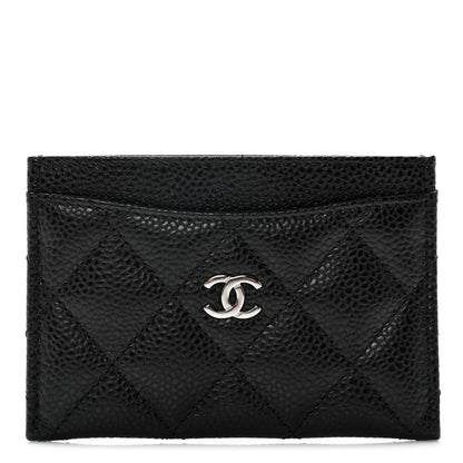 Chanel Caviar Quilted Card Holder Black 1 of 11
