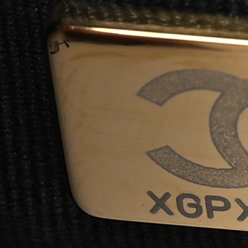 Chanel Metallic Lambskin Quilted Mini Side Note Flap Grey 7 of 11