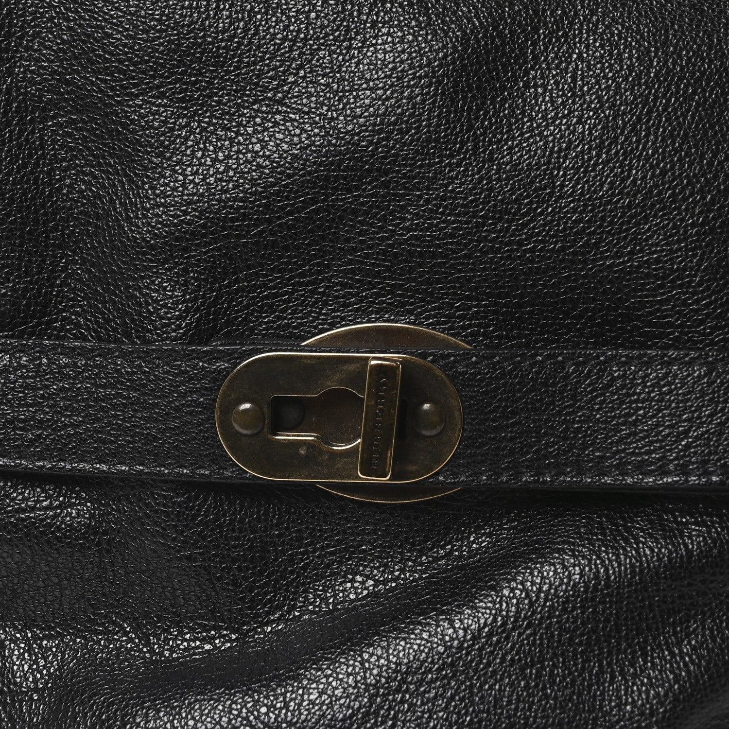 Burberry Grainy Calfskin Larsen Shoulder Bag Black 9 of 11