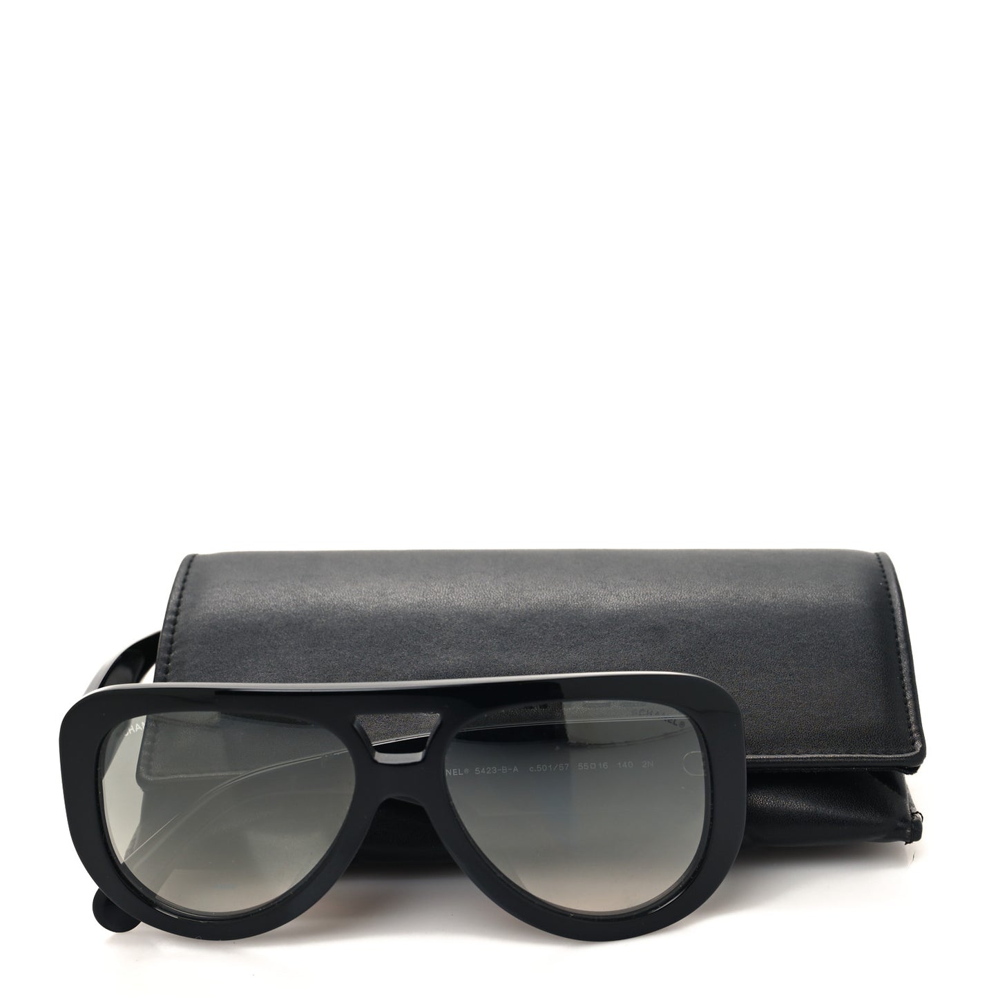 Resin Polarized Sunglasses 5423-B-A Black