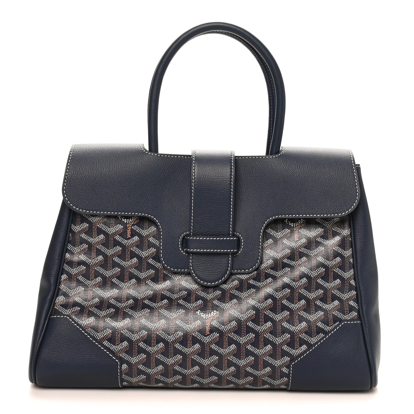 Goyardine Saigon Tote Navy