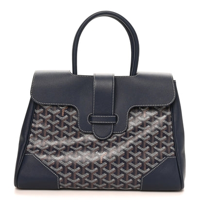 Goyard Goyardine Saigon Tote Navy 1 of 9