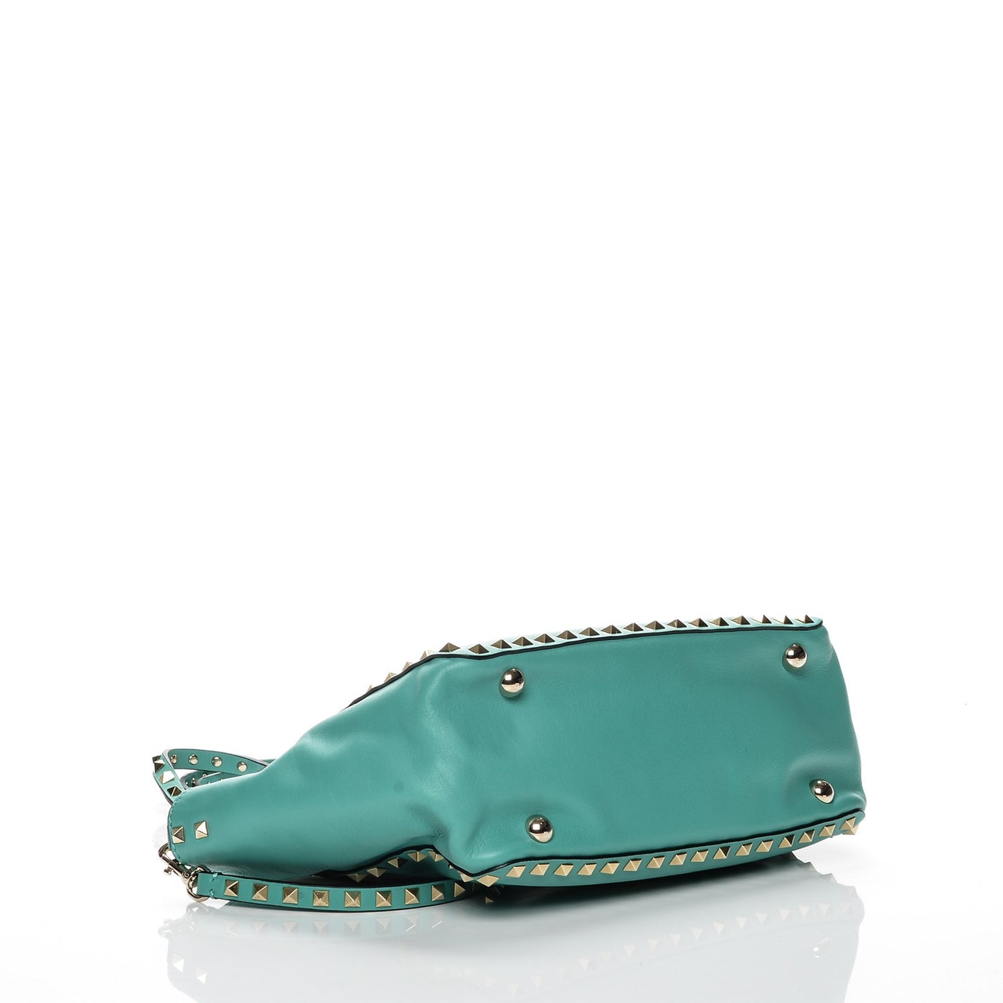 Vitello Small Rockstud Tote Colibri