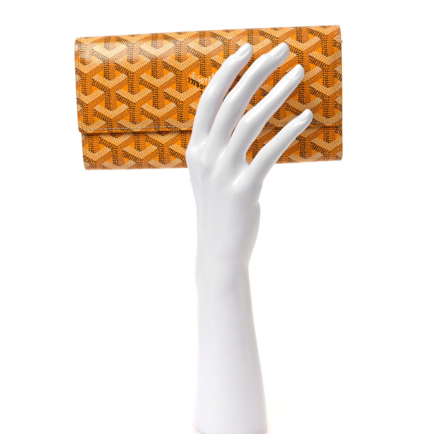 Goyardine Varenne Long Wallet Yellow