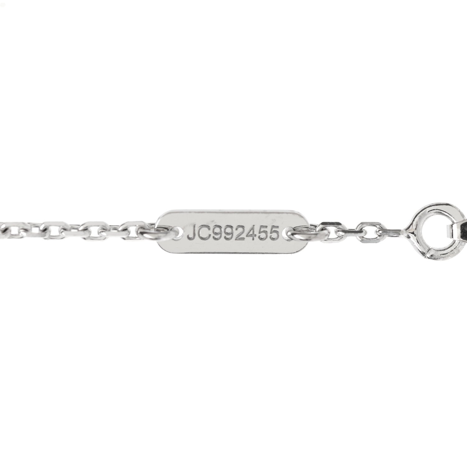 Van Cleef & Arpels 18K White Gold Diamond Sweet Alhambra Bracelet 4 of 6