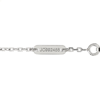 Van Cleef & Arpels 18K White Gold Diamond Sweet Alhambra Bracelet 4 of 6