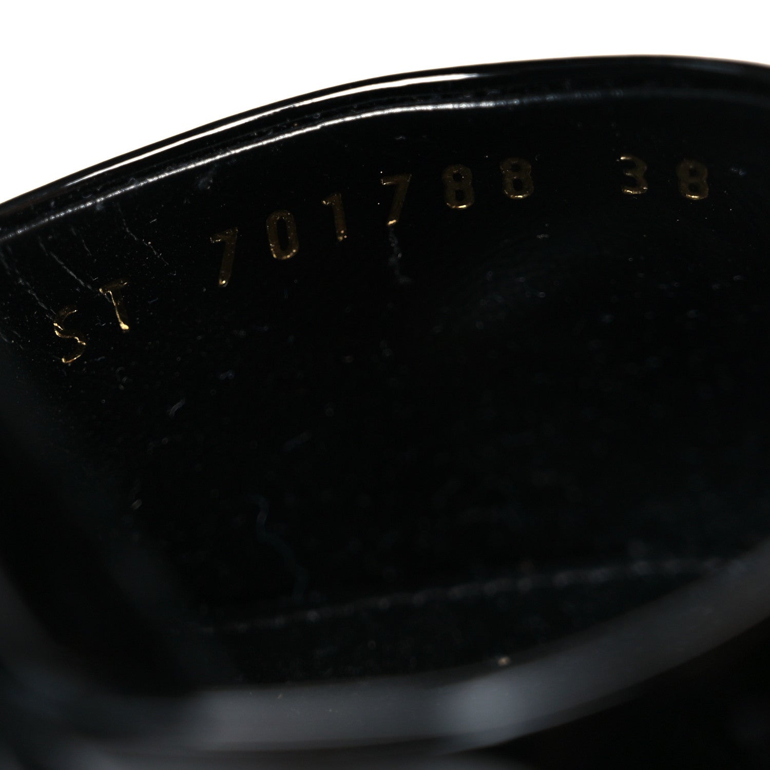 Saint Laurent Vernice Grupy Sexy 95 Tanouk Platform Sandals 38 Black 9 of 10