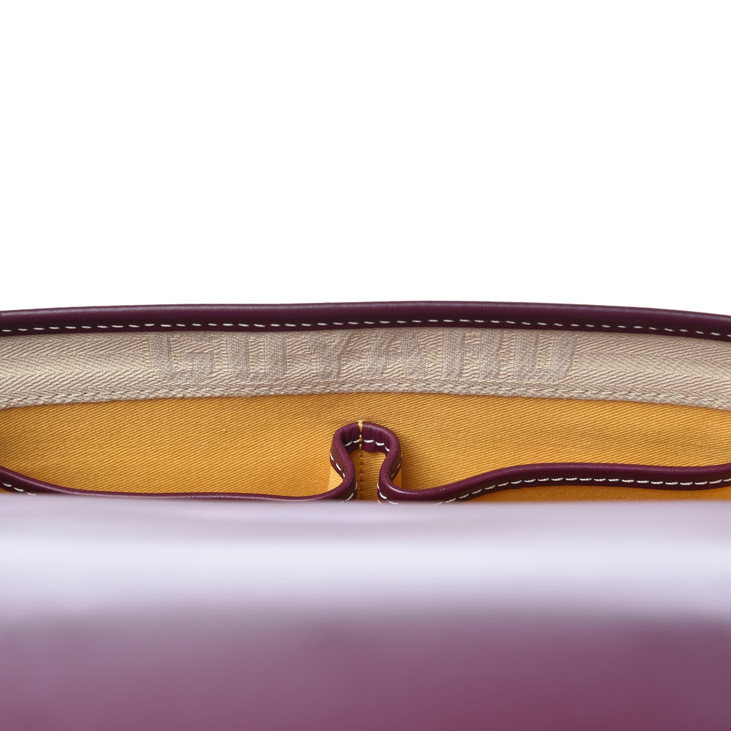 Goyard Goyardine Belvedere PM Messenger Bag Burgundy 6 of 7