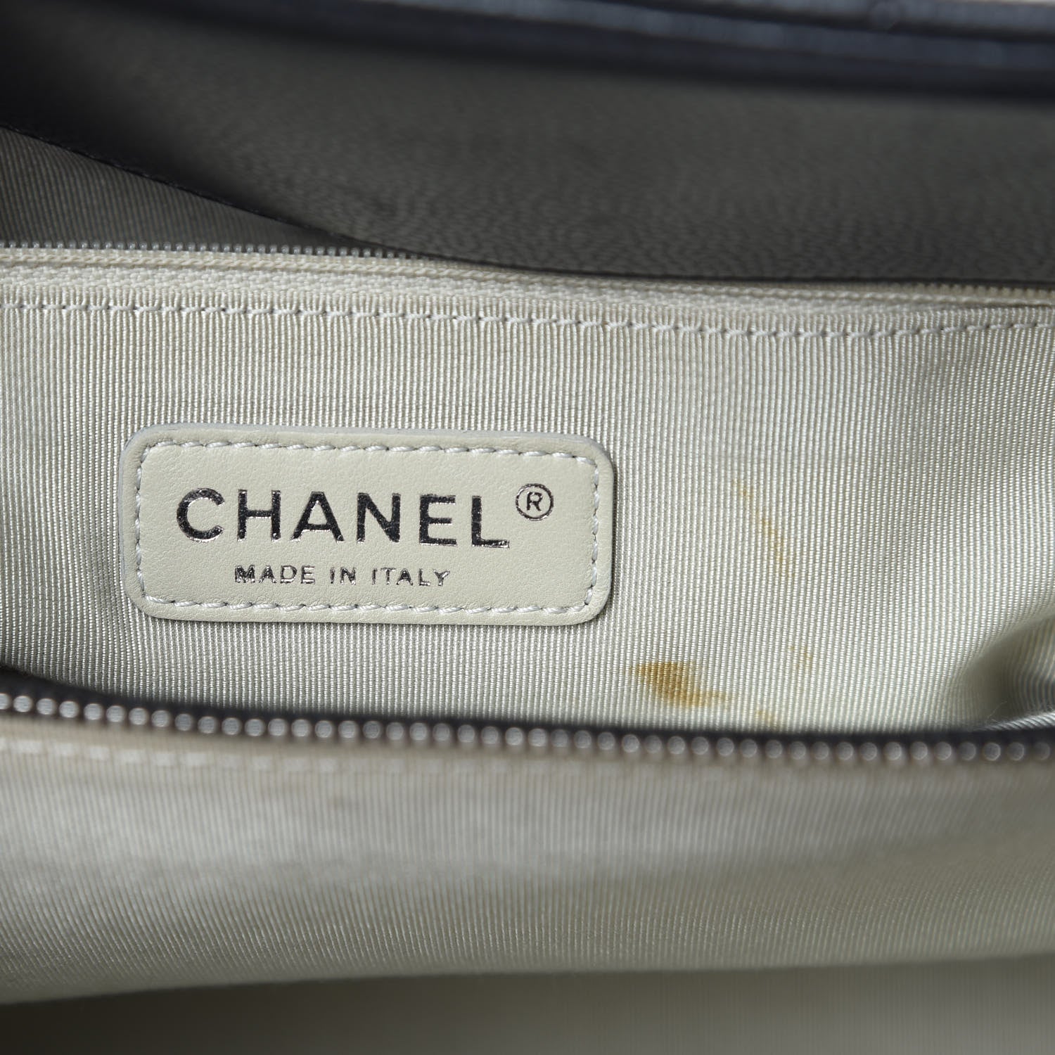 Chanel Caviar Quilted CC Timeless Soft Tote Black 6 of 13