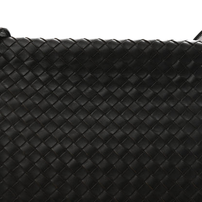 Bottega Veneta Nappa Intrecciato Messenger Bag Ebano 8 of 12
