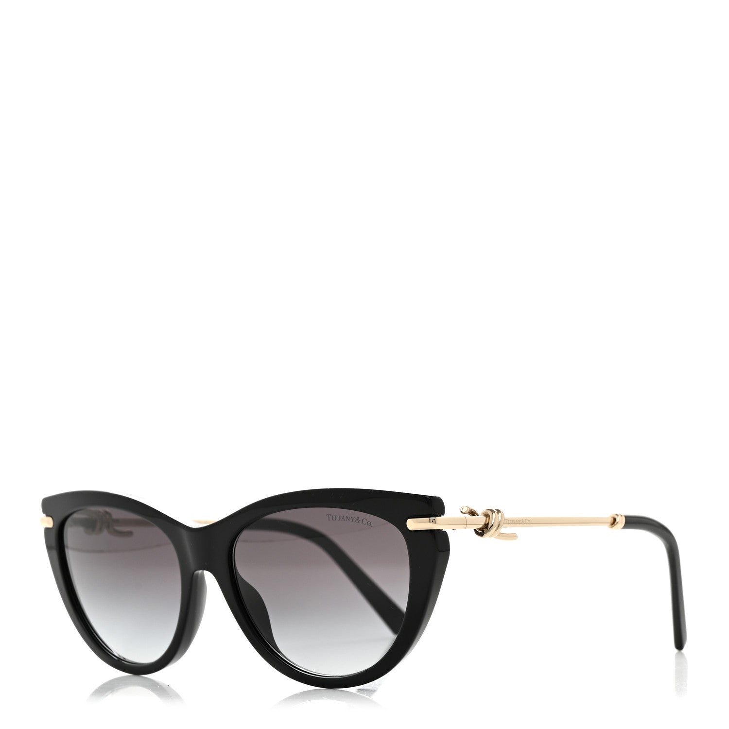 Tiffany Acetate Cat Eye Sunglasses TF4253 Black 1 of 7