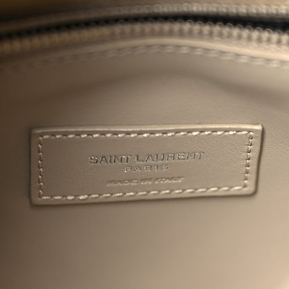 Saint Laurent Smooth Calfskin Small Le 5 A 7 Soft Hobo Sea Salt 6 of 9