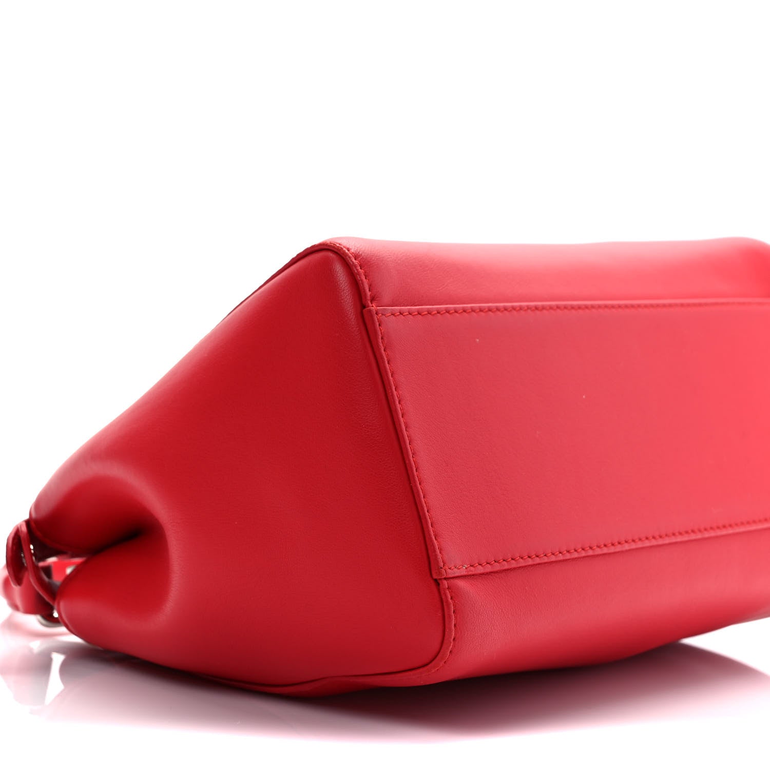 Fendi Nappa Mini Peekaboo Iconic Satchel Fiamma 6 of 7