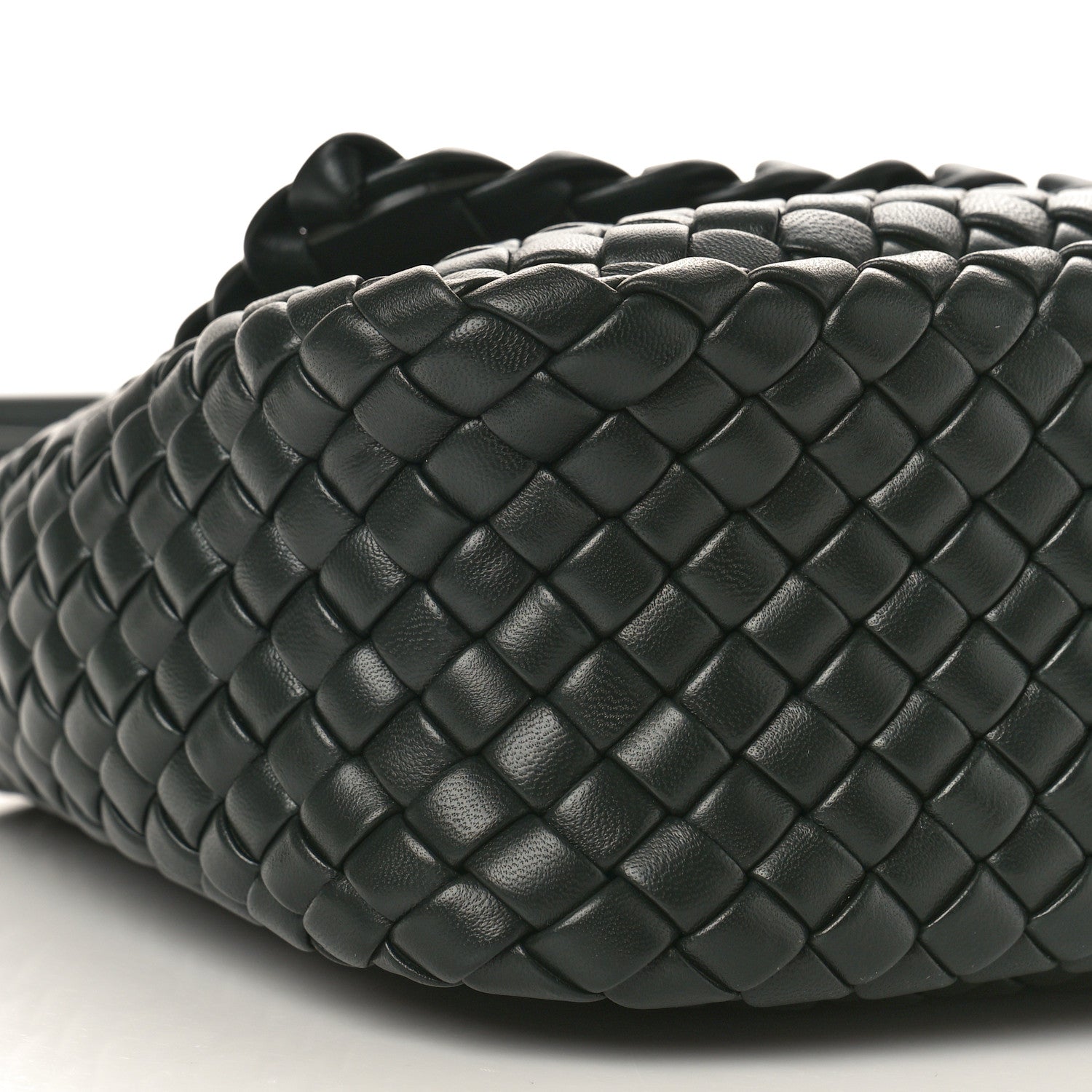 Bottega Veneta Nappa Intrecciato Small Cobble Shoulder Bag Black 8 of 9