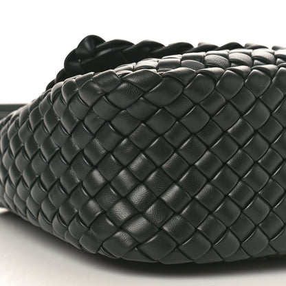 Bottega Veneta Nappa Intrecciato Small Cobble Shoulder Bag Black 8 of 9
