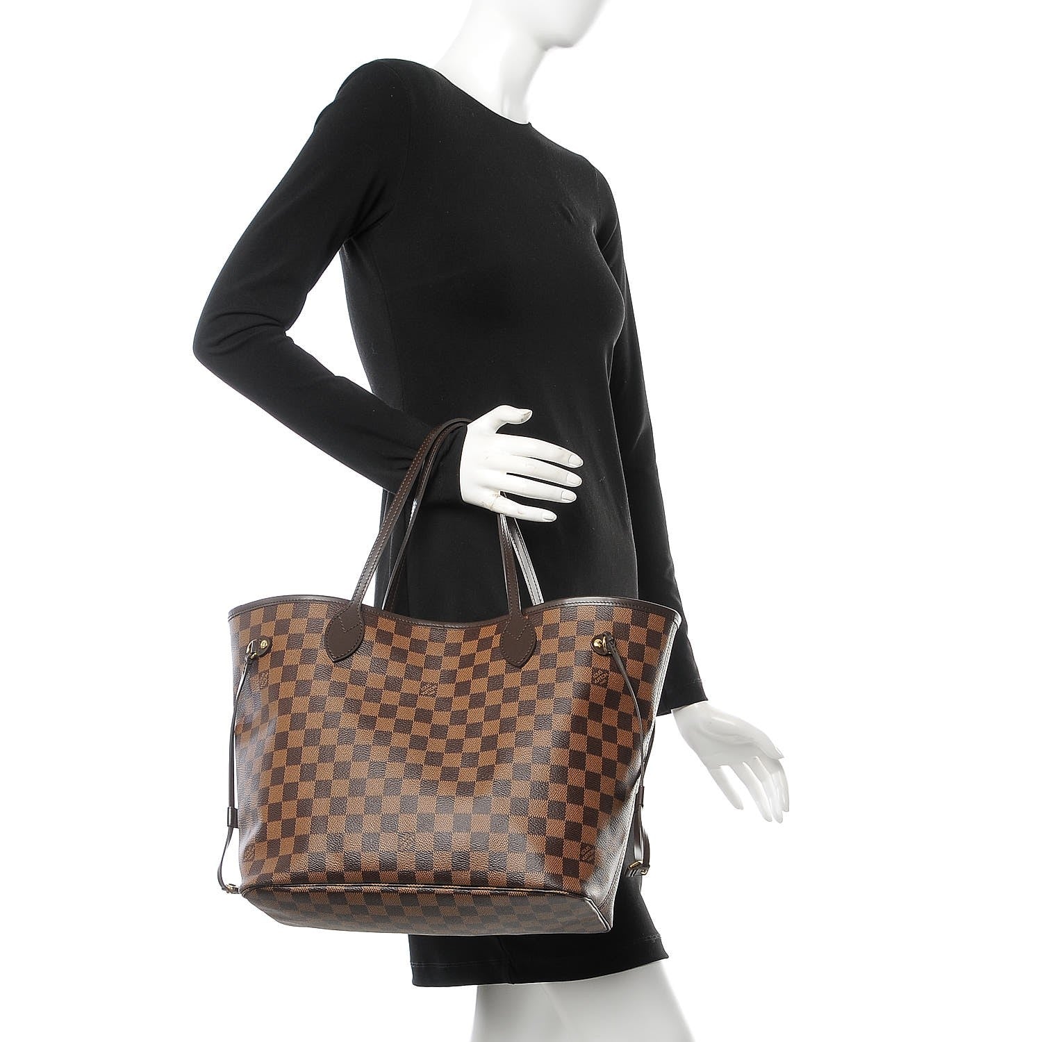 Louis Vuitton Damier Ebene Neo Neverfull MM 2 of 7