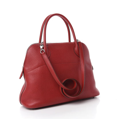 Hermes Taurillon Clemence Bolide 31 Rouge Garance 3 of 19