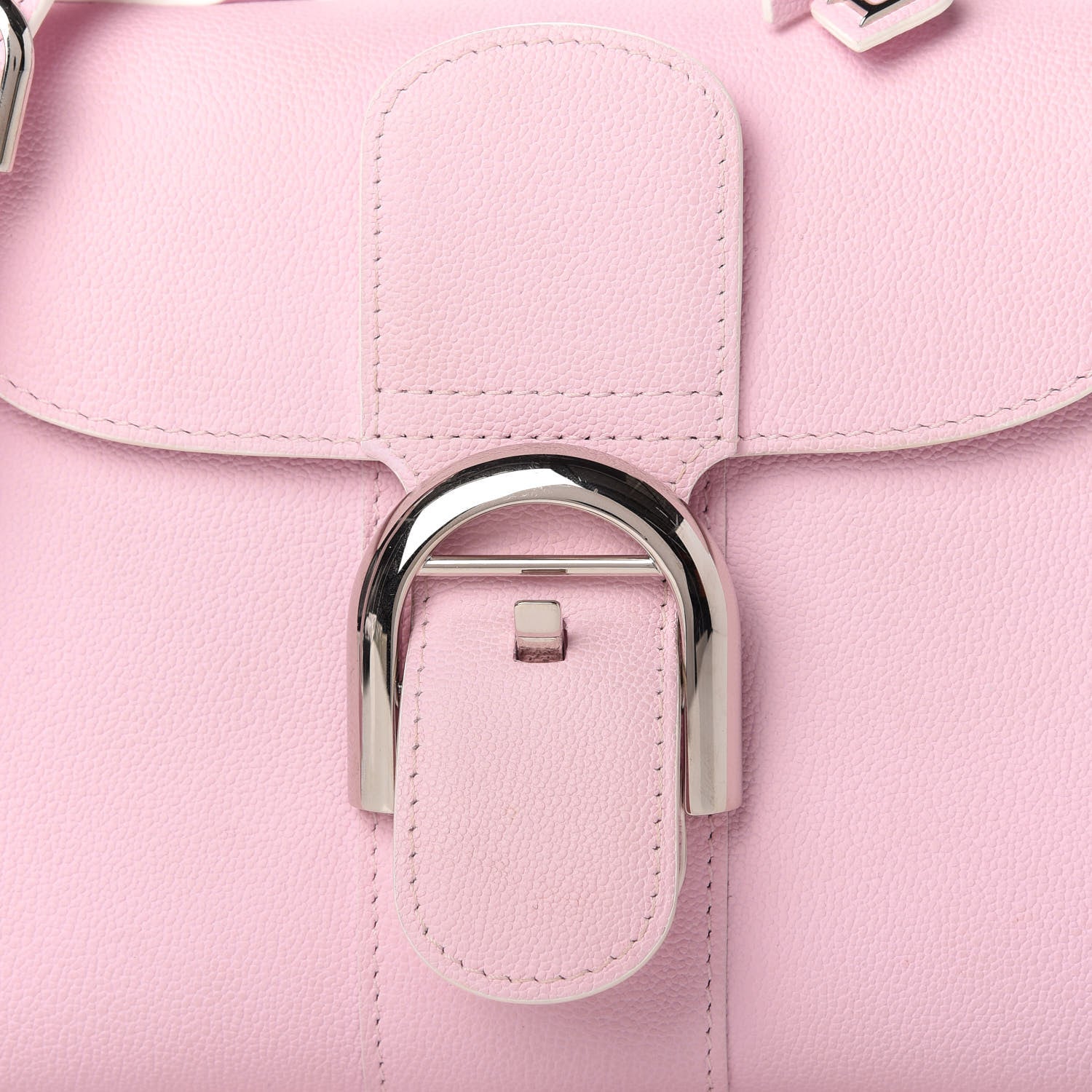 Delvaux Grained Calfskin Mini Brillant Satchel Nakuru 10 of 10