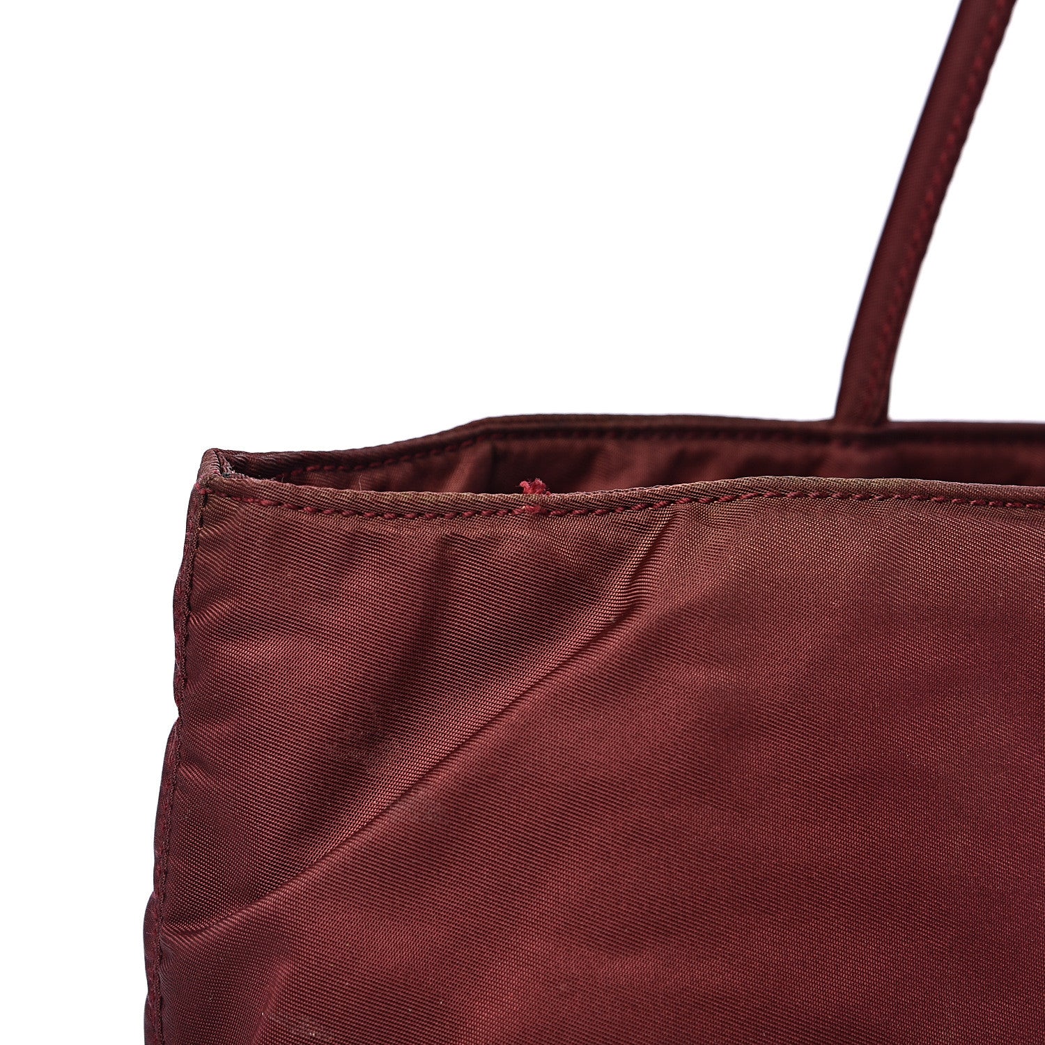 Prada Tessuto Nylon Tote Bordeaux 11 of 16