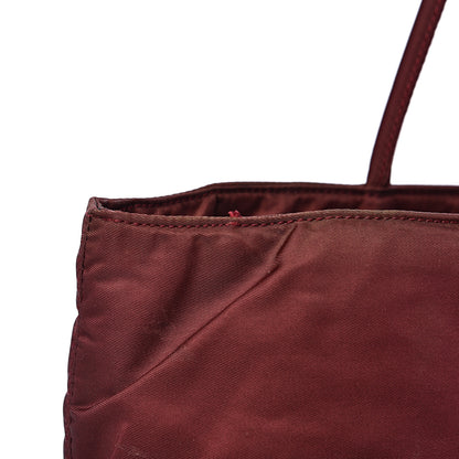 Prada Tessuto Nylon Tote Bordeaux 11 of 16