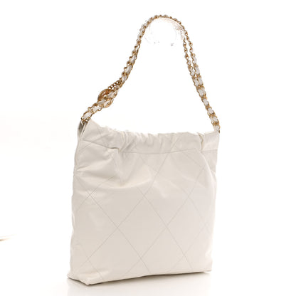 Chanel Calfskin Quilted Small Chanel 22 White 4 of 11