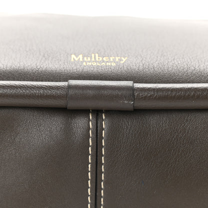 Mulberry Small Classic Grain Calfskin Small Leighton Dark Grey 11 of 14