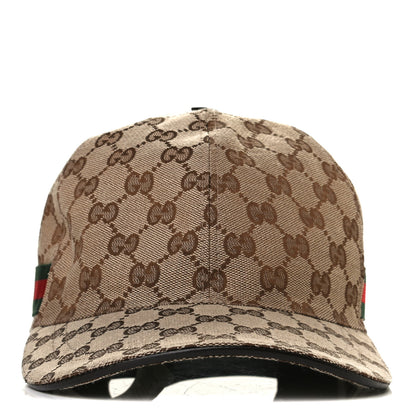 Gucci Monogram Web Baseball Hat M Beige Cocoa 2 of 6