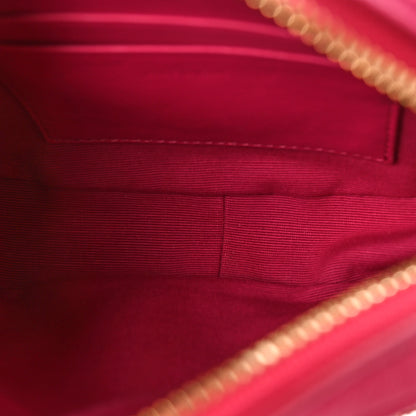 Celine Calfskin Quilted Small C Charm Bag Pink 5 of 8