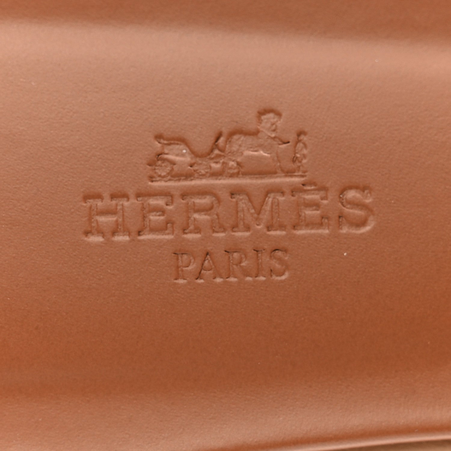 Hermes Box Calfskin Oran Sandals 38 Gold 6 of 9