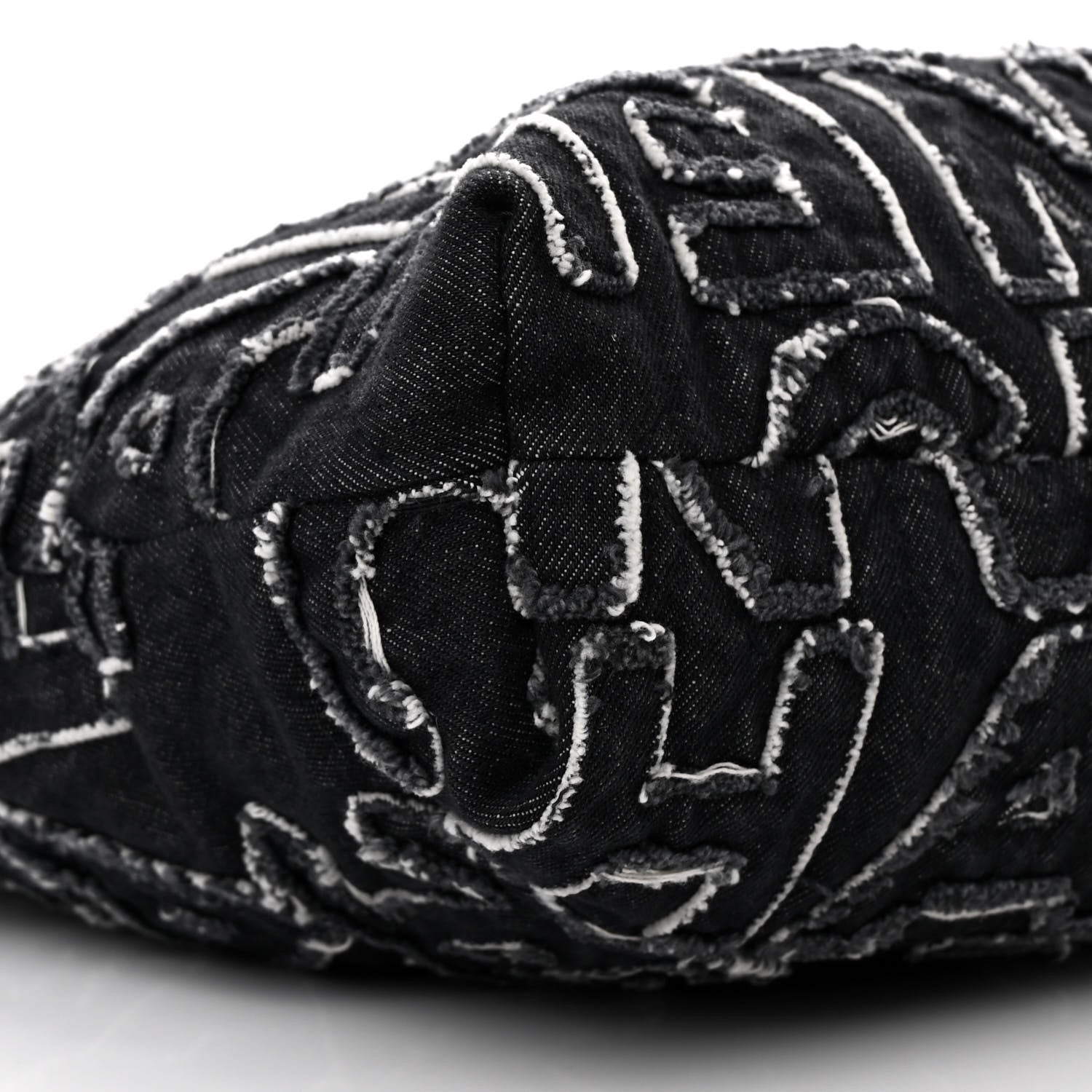 Chanel Denim Patchwork Quilted Chanel 22 Black 10 of 12