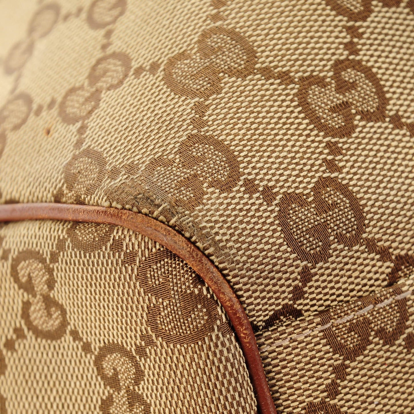 Monogram Medium Sukey Tote Brown
