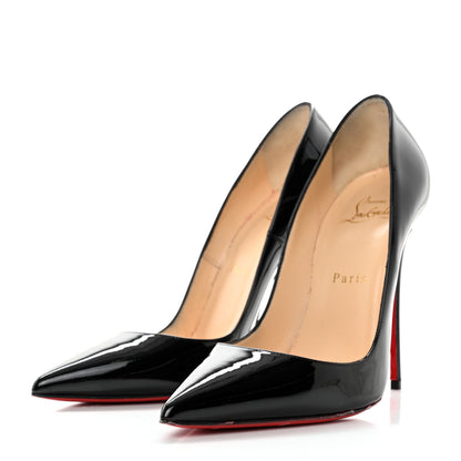 Christian Louboutin Patent So Kate 120 Pumps 37.5 Black 3 of 9
