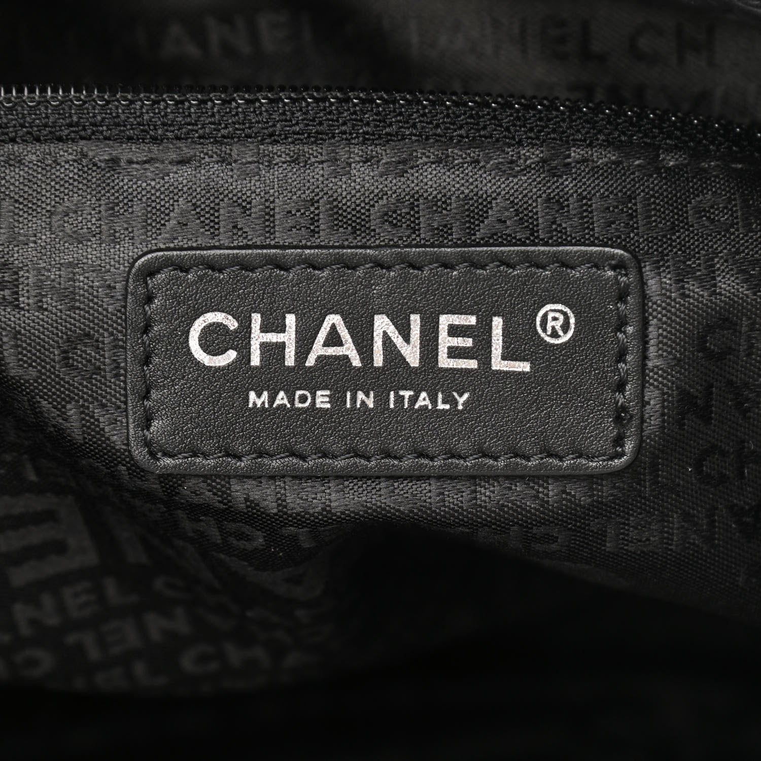 Chanel Distressed Lambskin Vintage Ligne Lady Braid Tote Dark Grey 6 of 11