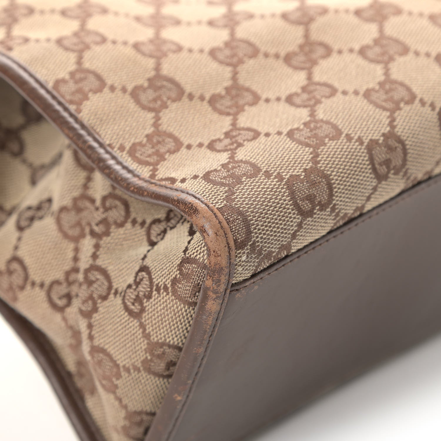 Gucci Monogram Small Bardot Bag Brown 5 of 9