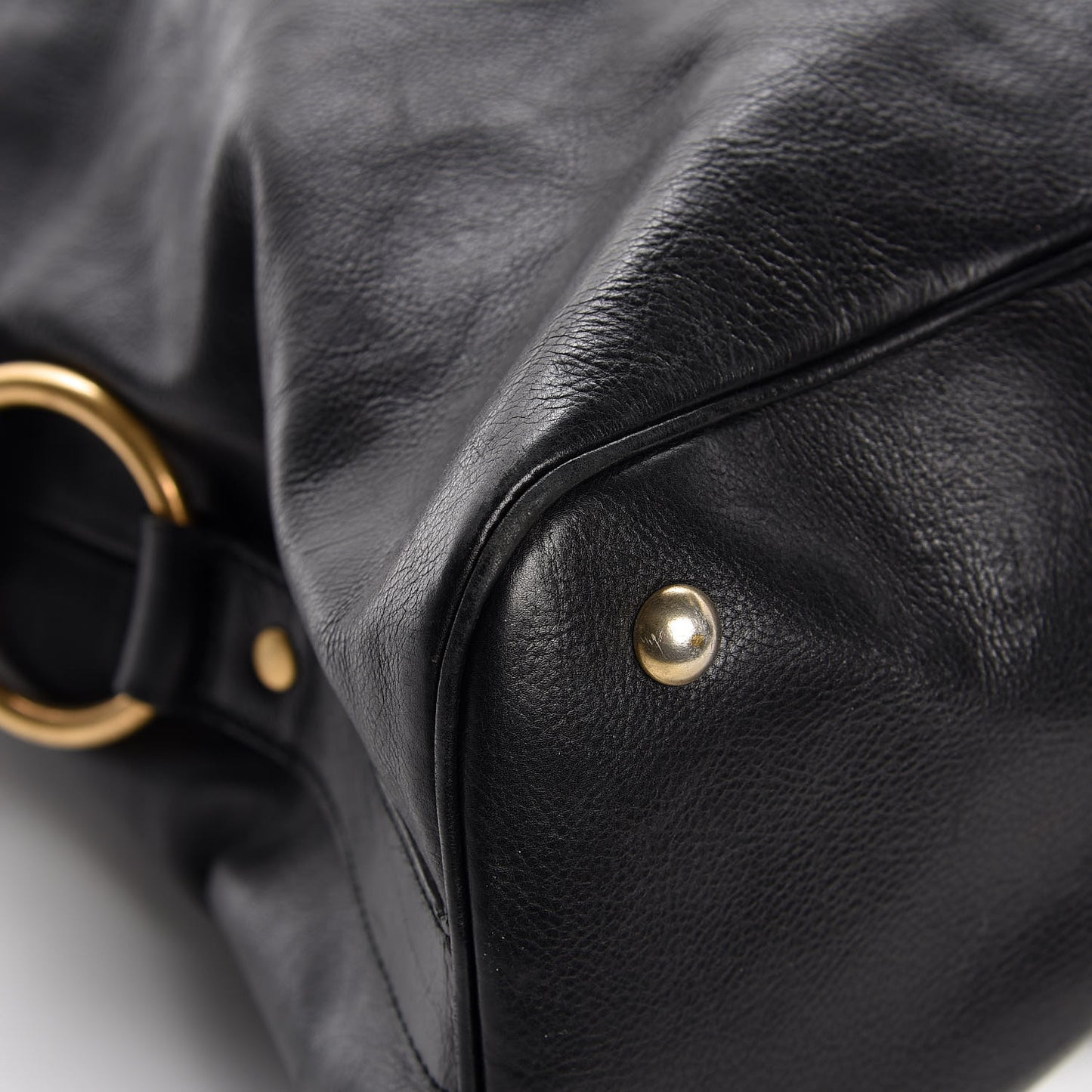 Calfskin Oversized Muse Black