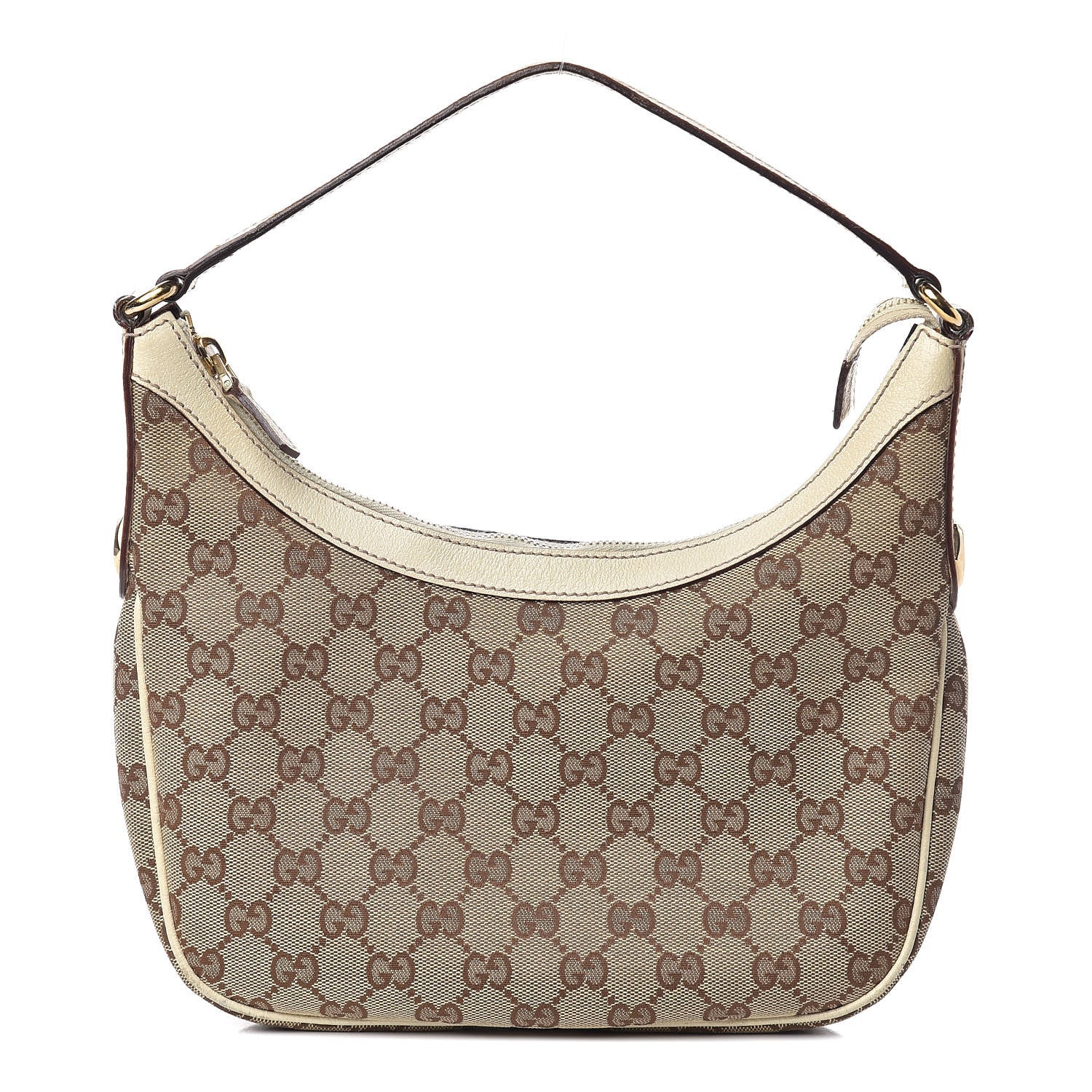 Gucci Monogram Small Charmy Hobo Ivory 1 of 15