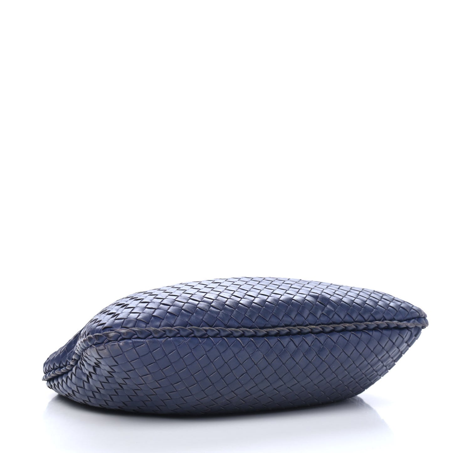 Nappa Intrecciato Medium Veneta Hobo Sapphire